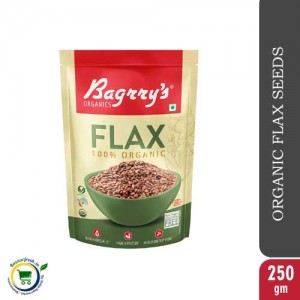 Bagrry's Flax Seeds (100% Organic) - 250gm