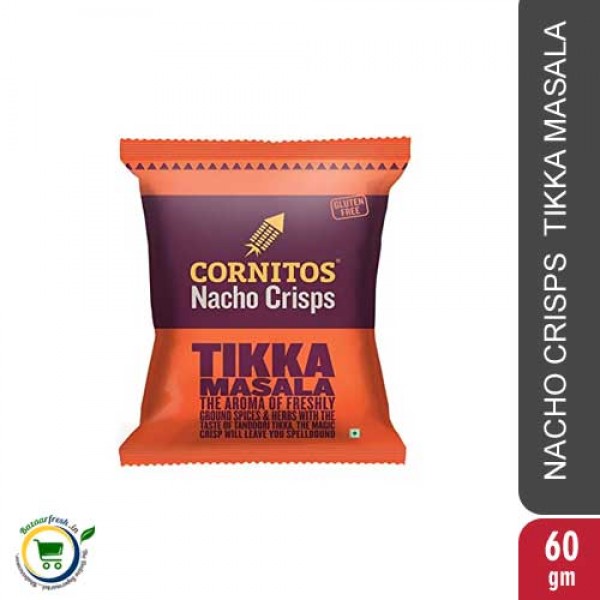 Cornitos Nachos Crisps Tikka Masala 60g