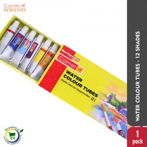 Camel Water Colour Tubes [12 Shades] - 1Pkt