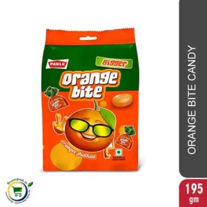 Parle Orange Bite Pouch - 195gm