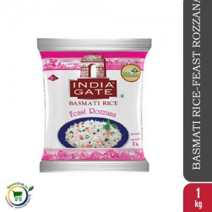 India Gate Basmati Rice - Feast Rozzana - 1Kg